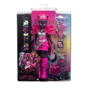 Monster High Catty Noir fashion doll with accessories